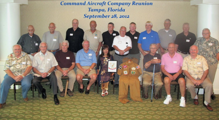 Command Aircraft Company Reunion members, 2012