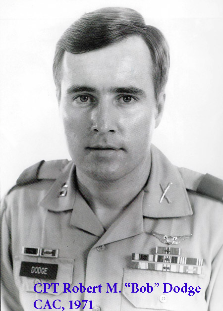 Captain Robert M. (Bob) Dodge, Command Aircraft Company, 1971
