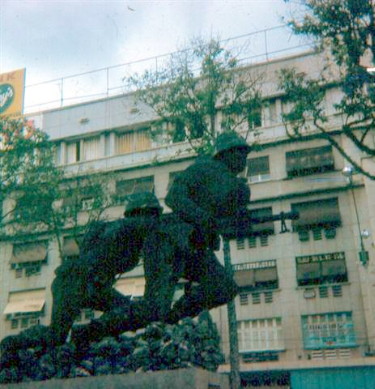 The Marine Statue in Saigon. Photo taken from the internet.