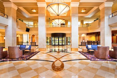 Sheraton Pentagon City Hotel lobby